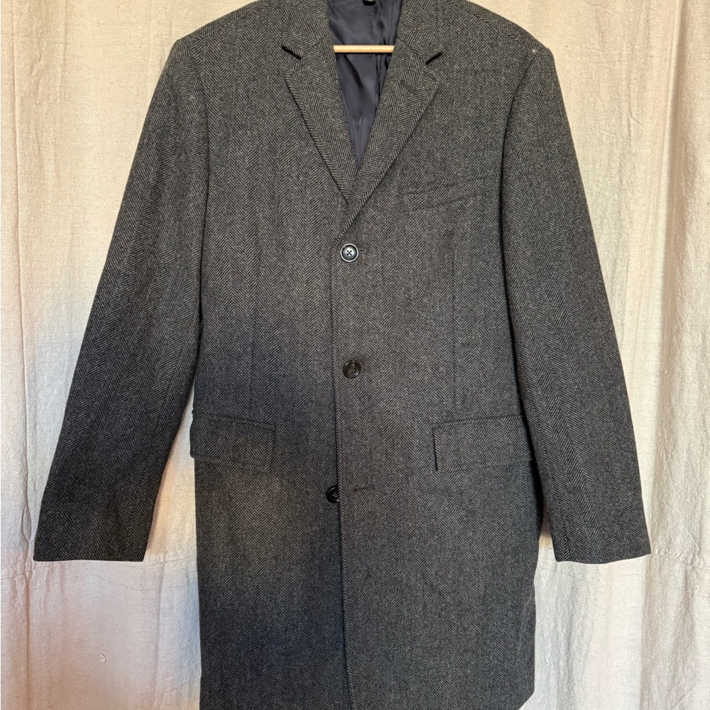 J. Crew Charcoal Top Coat